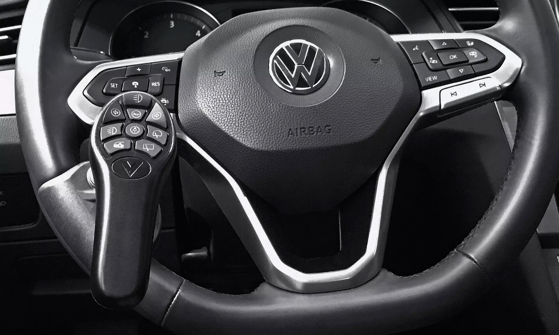 Volkswagen_Fahrhilfen Drehknauf