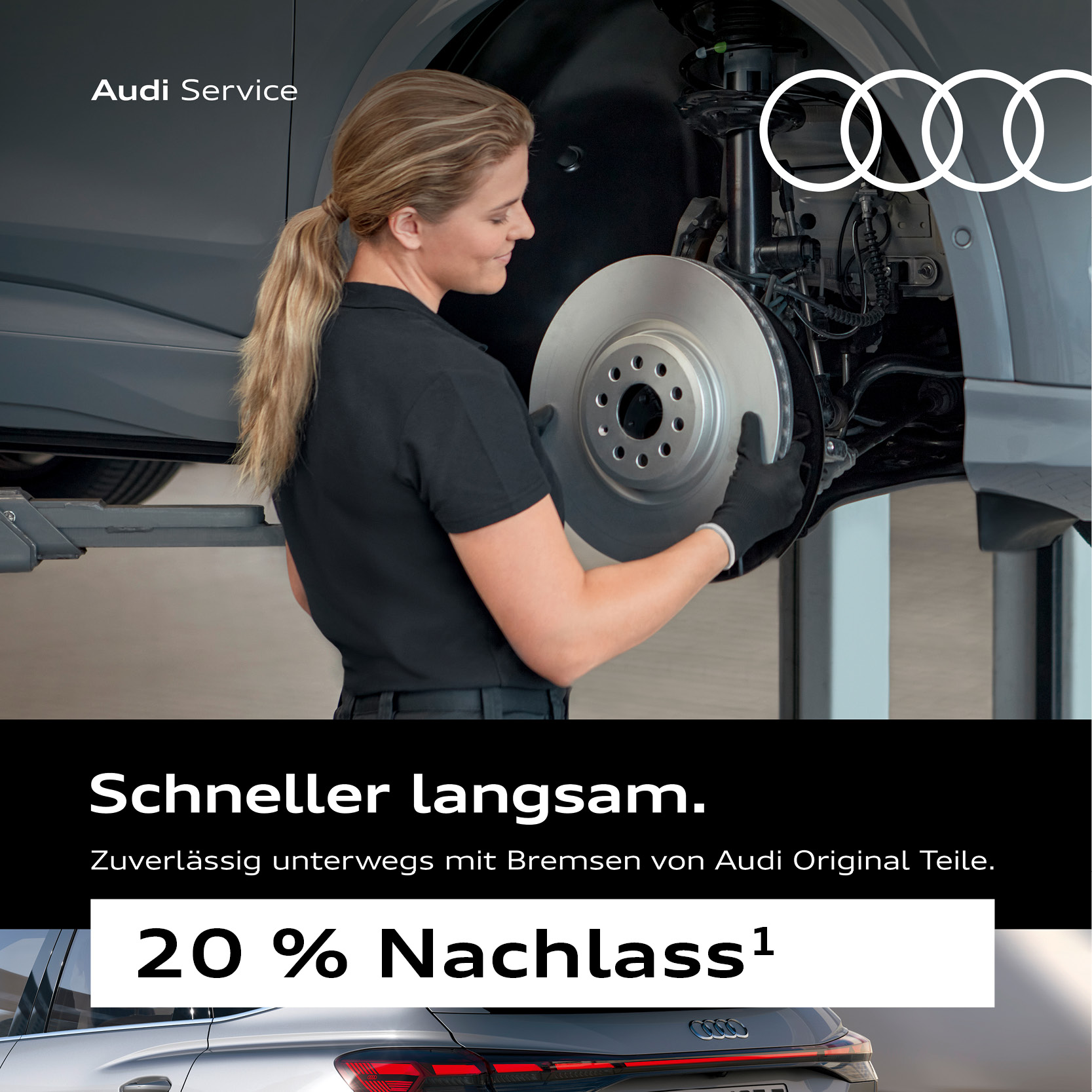 4 zu 5 - Audi Bremsenwochen