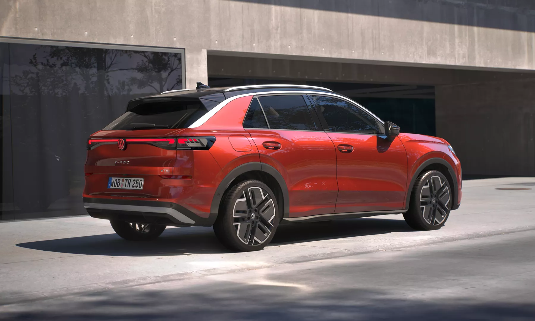 T-Roc-Style_red T-Roc-Style_red_rear