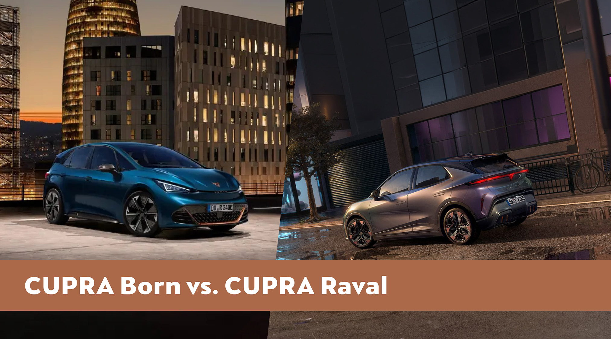Headerimage - Cupra Raval vs Born